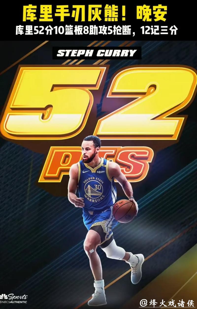 勇士狂胜魔术23分，库里第三节独揽15分奠定胜局